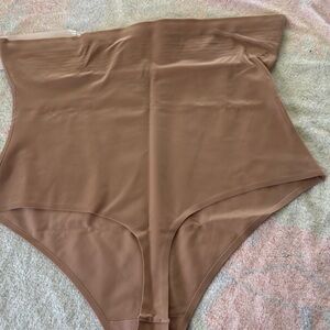 Youmita High-Waist Shapewear Bodysuit - Brown
